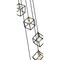 Z-Lite Vertical 5 Light Pendant, Bronze + Olde Brass 478-5BRZ-OBR - alternate 7